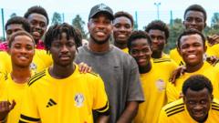 Antonio helps young Ghanaians chase Premier League dreams
