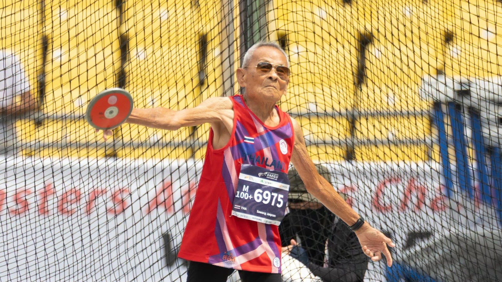 Age 107, two golds: Thai athlete breaks world record
