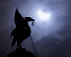 Starwatch: Deep partial solar eclipse in UK to precede the Perseids