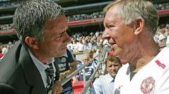 Mourinho says he agreed to replace Ferguson at Man Utd in 2013