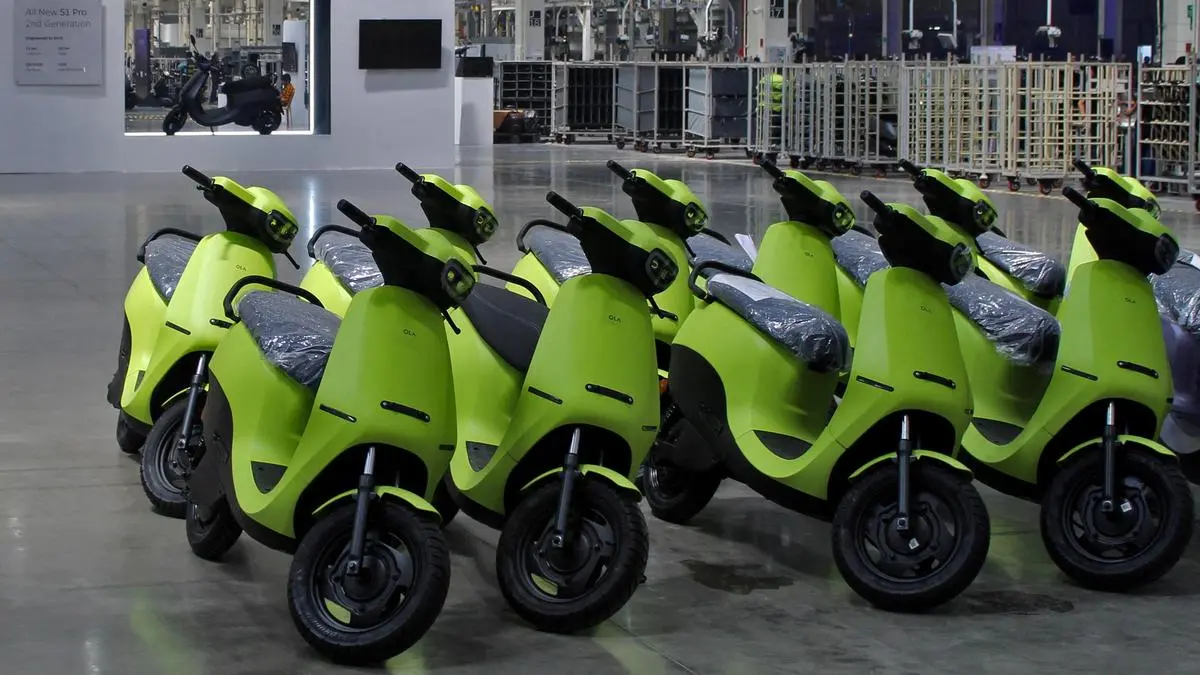Ola Electric shares fall 5.4% after Q1, brokerages split between neutral and sell calls