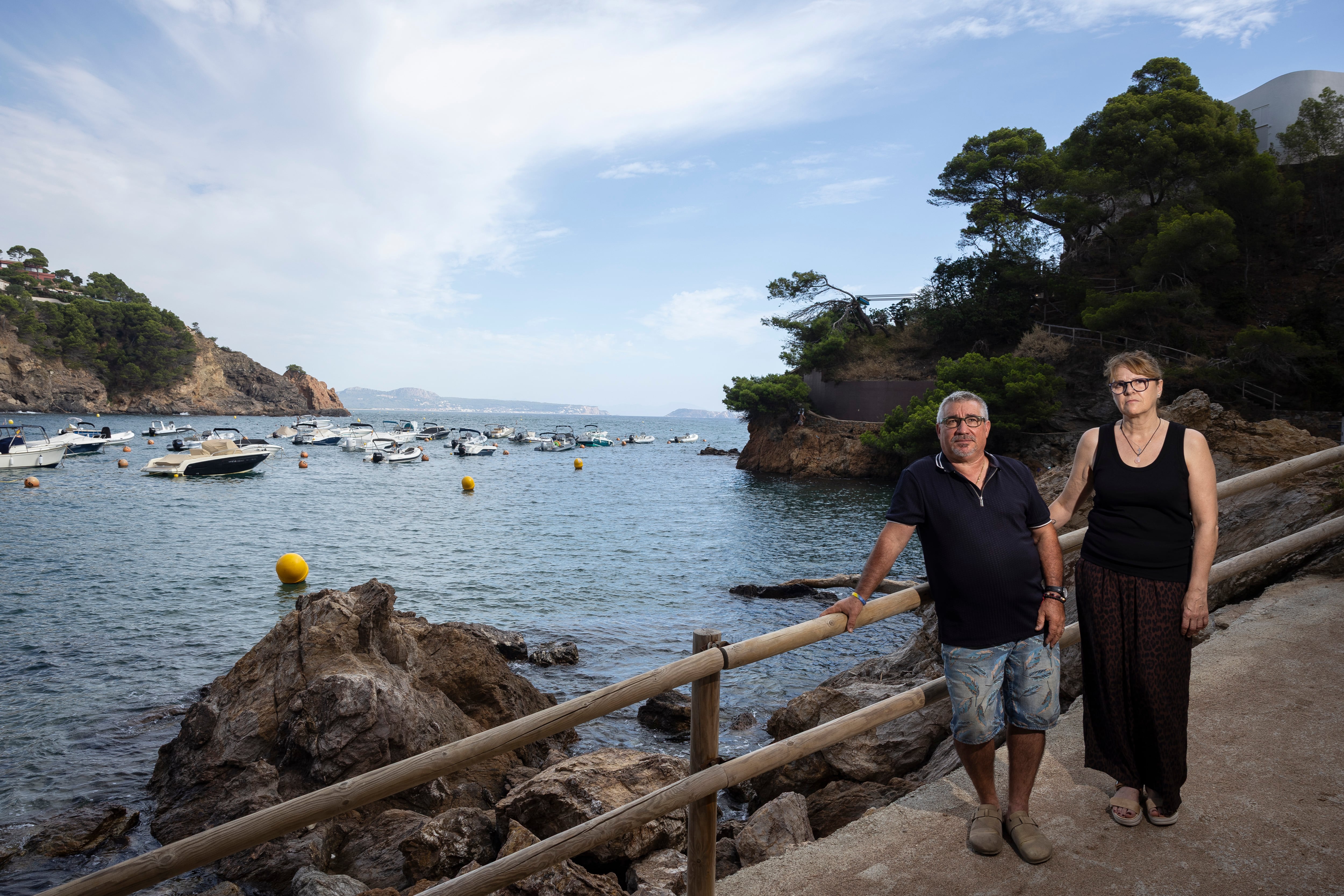 Marc's mother, who drowned while tying buoys in Sa Riera: "Those responsible are so calm, as if nothing had happened"