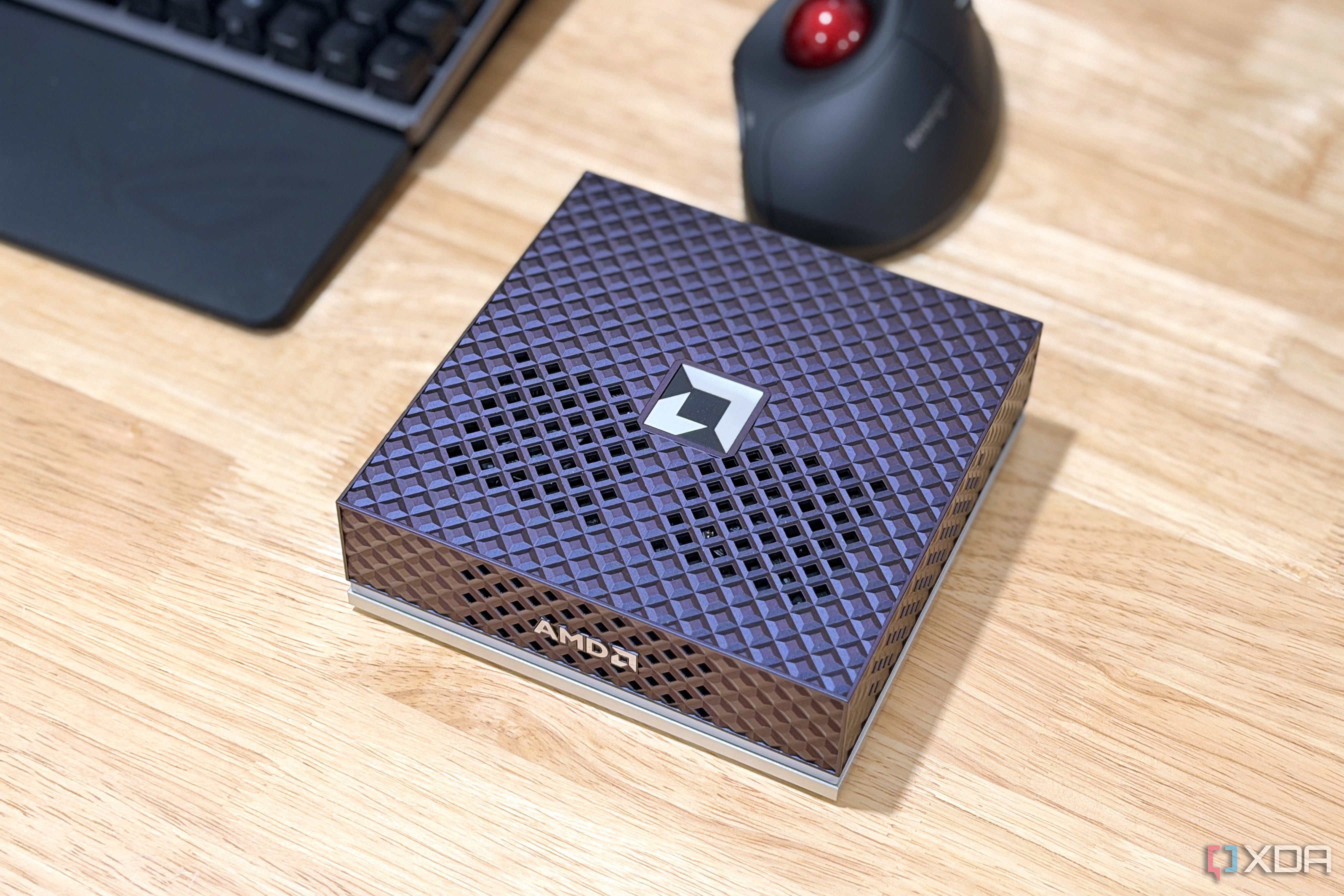 This AMD Strix Halo mini PC generates 3D models, images, and speech without touching the cloud