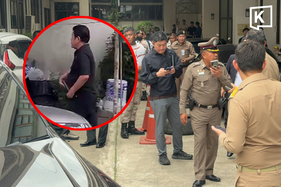 Former Nonthaburi MP surrenders after shooting PAO chief and driver