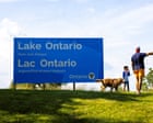 Canada erects giant ‘Lake Ontario’ sign as spat with Trump over name escalates