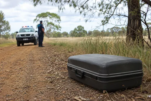 Suitcase murder scare ends in bizarre twist as ‘body’ is revealed to be a sex doll