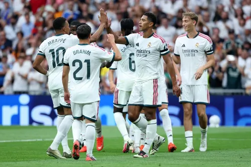 Bellingham, Mbappe fire as Real Madrid ease to 4-0 Malaga win