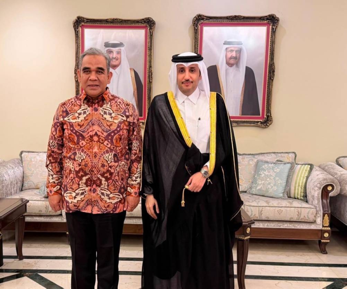 Speaker of Indonesian People's Consultative Assembly meets Qatar's Ambassador