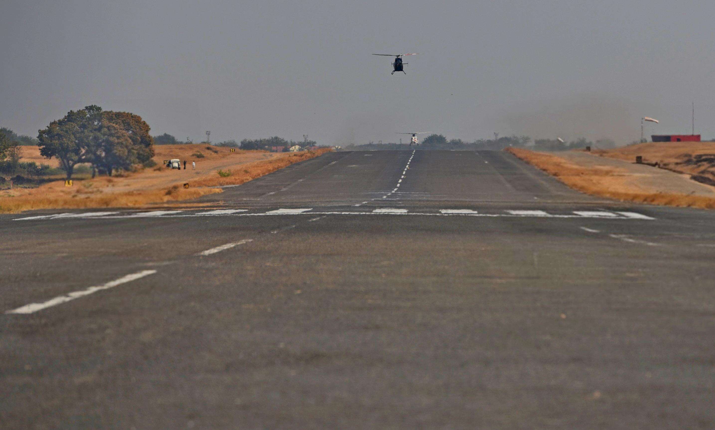Aircraft veers off runway during training in Baramati