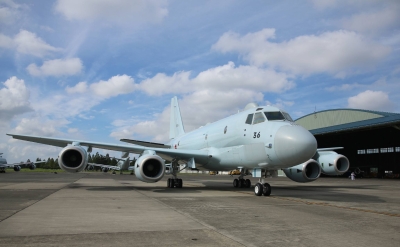 Japan’s P-1 patrol aircraft leaves for anti-piracy mission