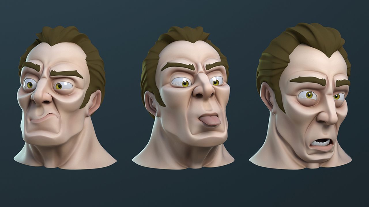 What are blend shapes in 3D animation, and how do you use them?