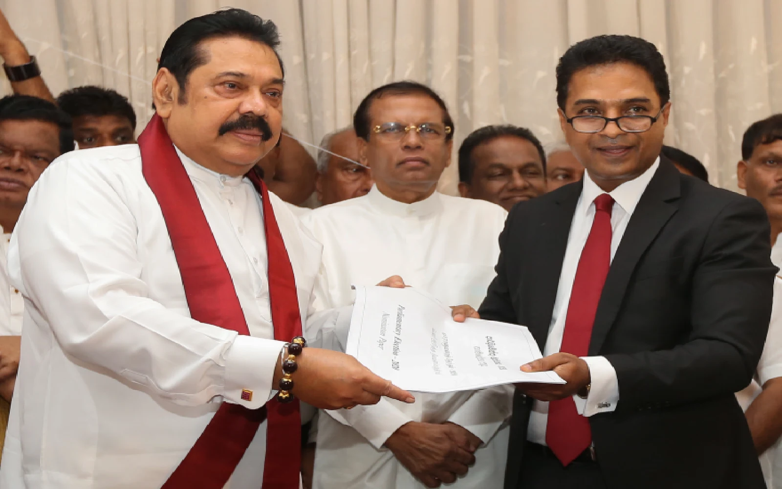 Sri Lanka arrests Rajapaksa party chief over alleged death threat