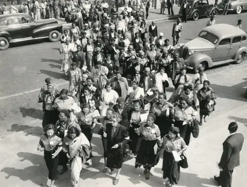 Seventy years after the Women's March, the struggle continues