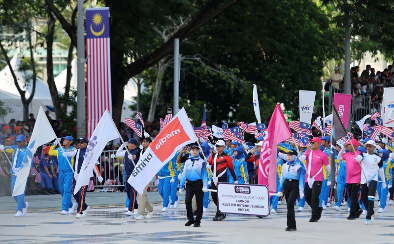 Media Prima contingent joins National Day parade in Putrajaya