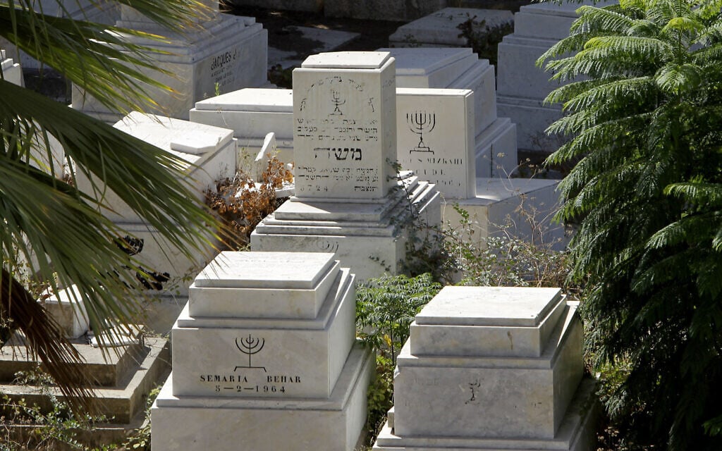 Israel-Lebanon talks said to include request to relocate Jewish graves to Israel