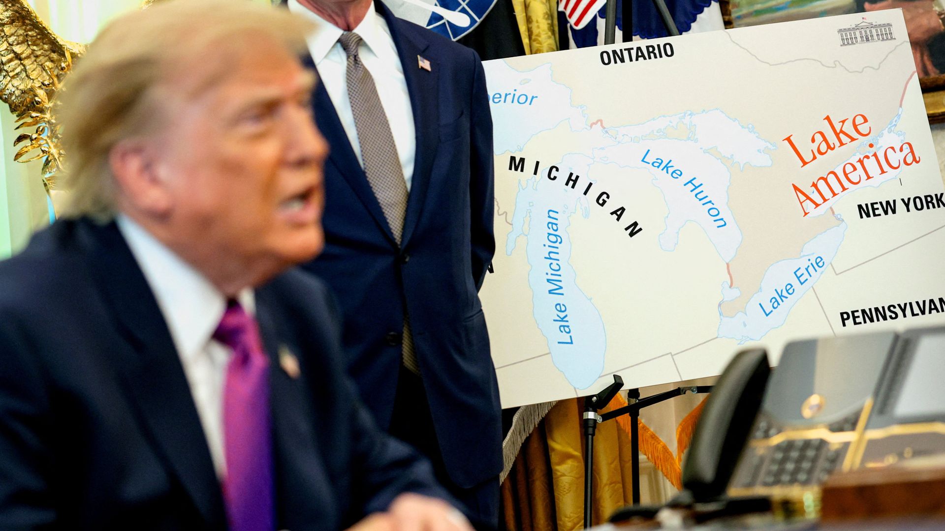 Google renames Lake Ontario as 'Lake America' after Trump order