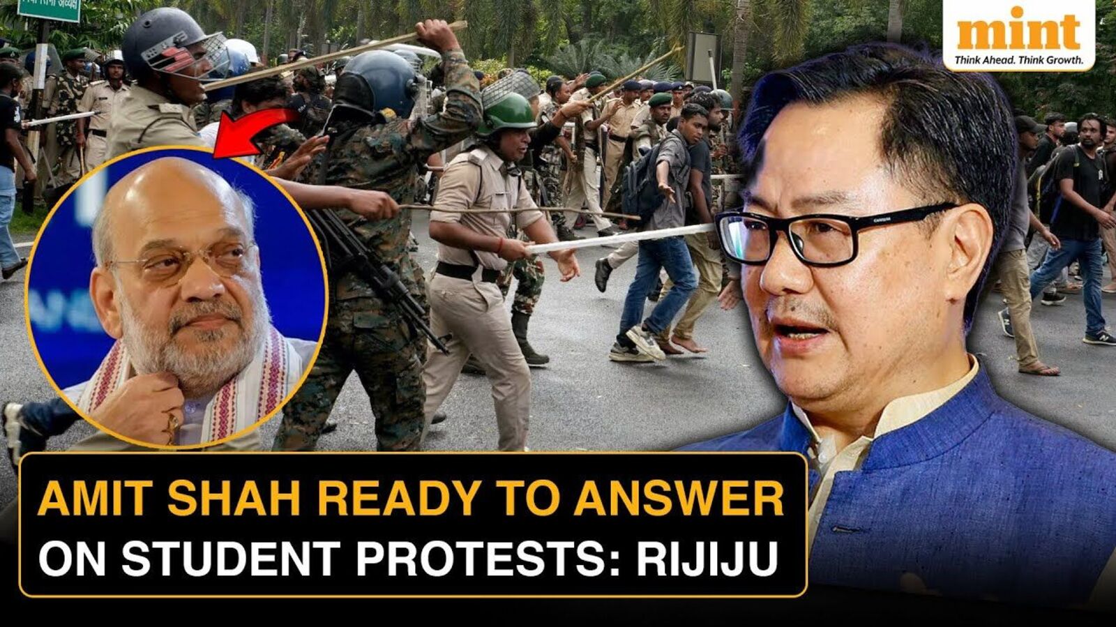 'Amit Shah will reply on students' protest, but...': Rijiju sets rider; Opposition seeks Ayodhya donation debate too