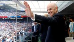 Fifa and Infantino accused of 'deception' in open letter from football confederations