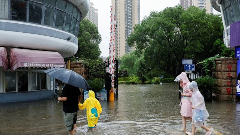 Typhoon Dolphin weakens but disrupts travel in east China