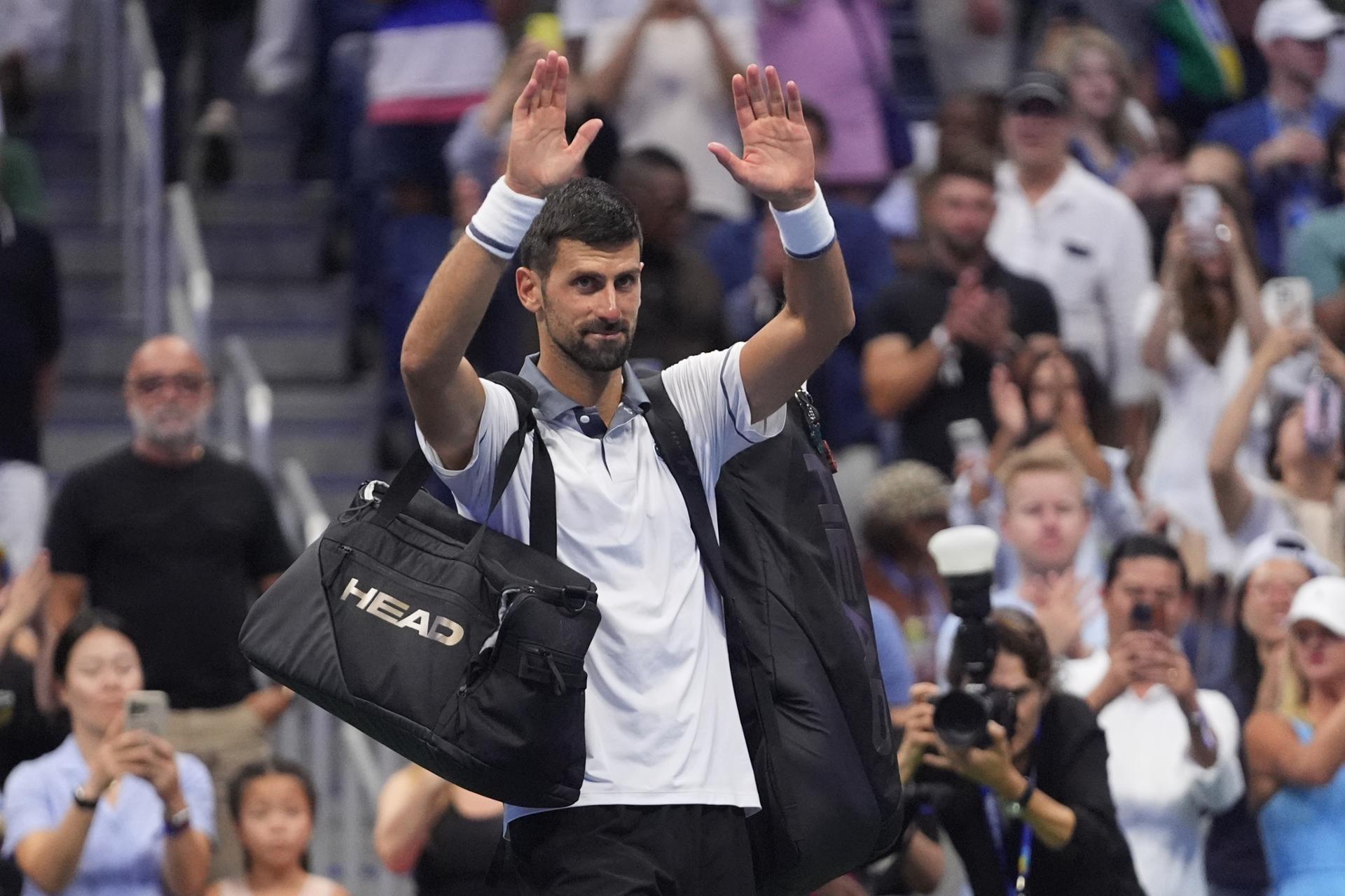 Novak Djokovic knocked out of US Open in first round by Mariano Navone