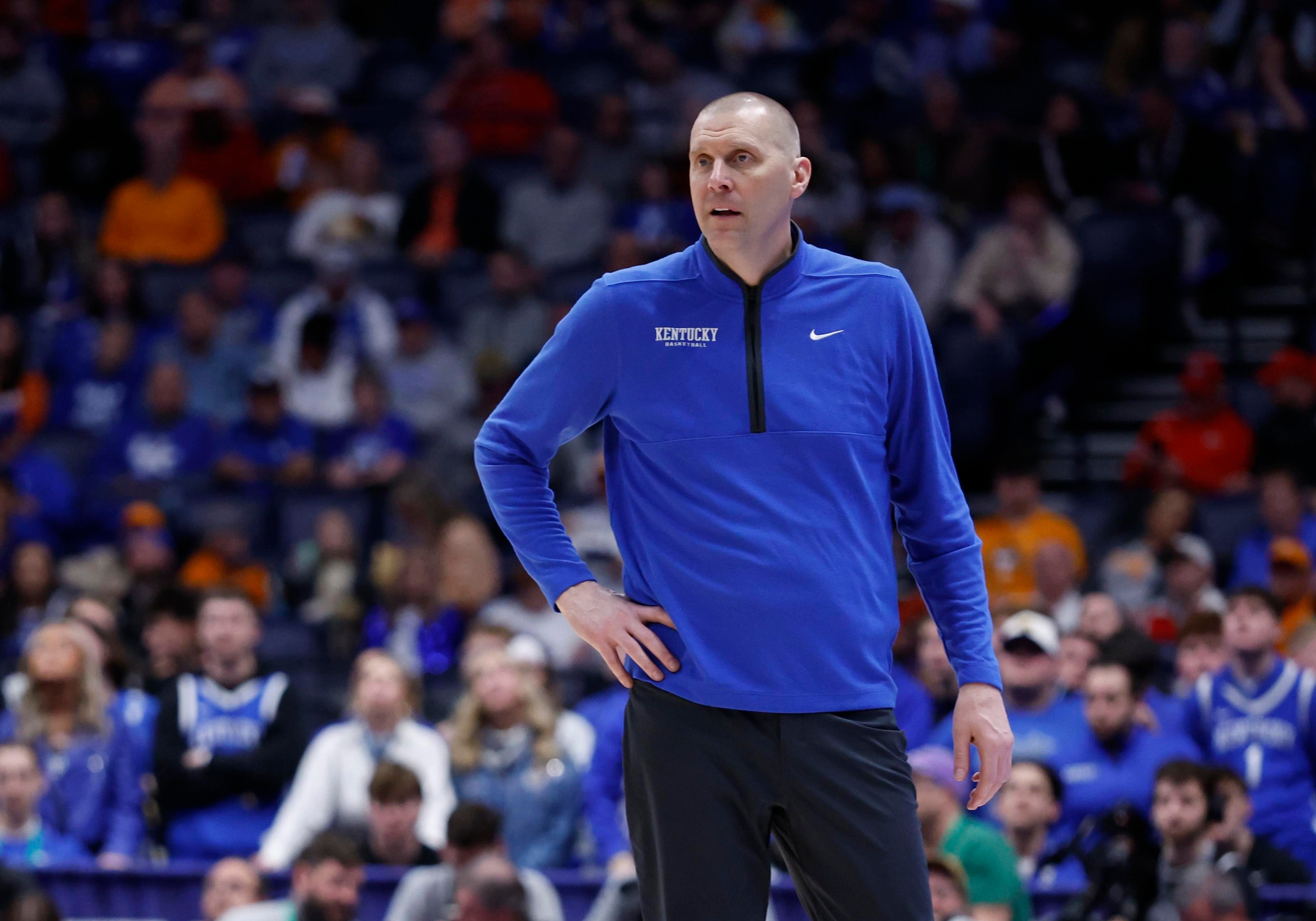 Mark Pope is working behind the scenes to finalize Kentucky’s 15th roster spot