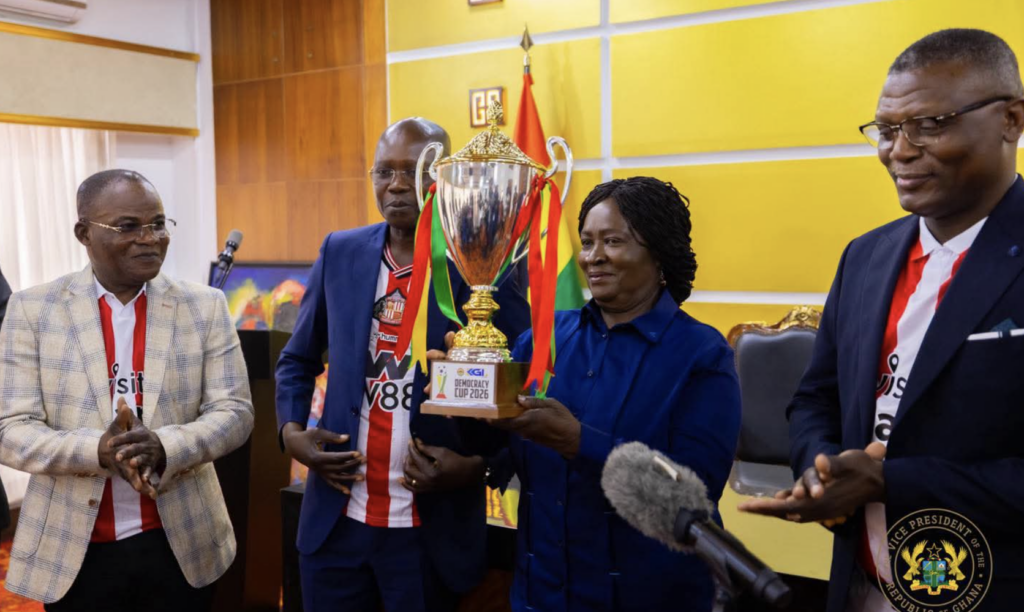 Vice President Opoku-Agyemang receives Democracy Cup