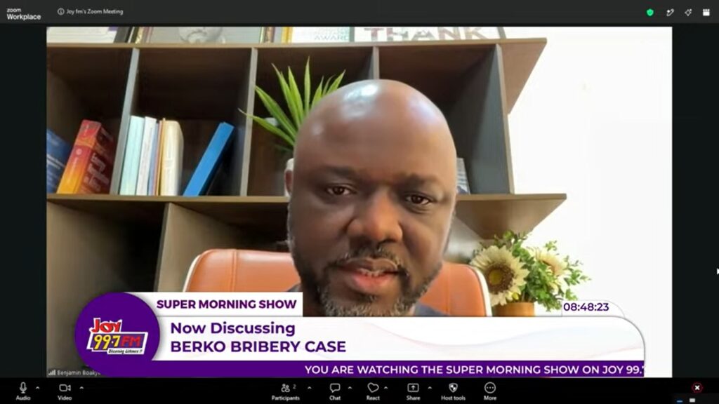 TOR Case: Parliament’s handling of contracts must be strengthened – Benjamin Boakye