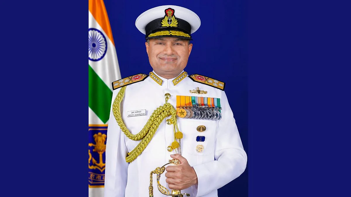 Navy Chief Admiral Krishna Swaminathan Begins 4-Day Mauritius Visit To Bolster Maritime Security, Defence Cooperation