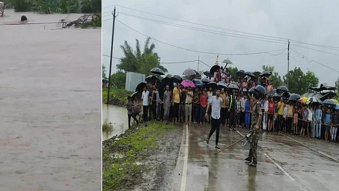 Tragic! 7 Of A Family Dead After Flooded Drain Sweeps Away Van In MP's Rajgarh-- VIDEO