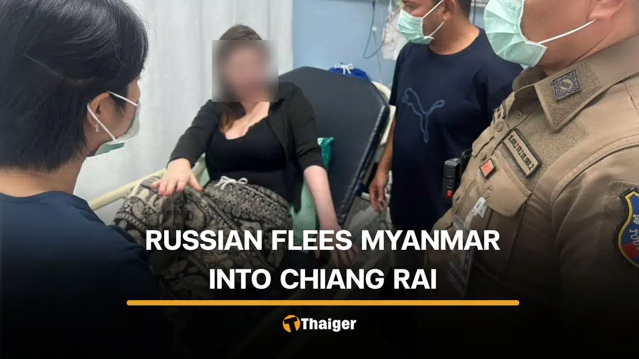 Injured Russian woman flees across border to seek help from Chiang Rai police