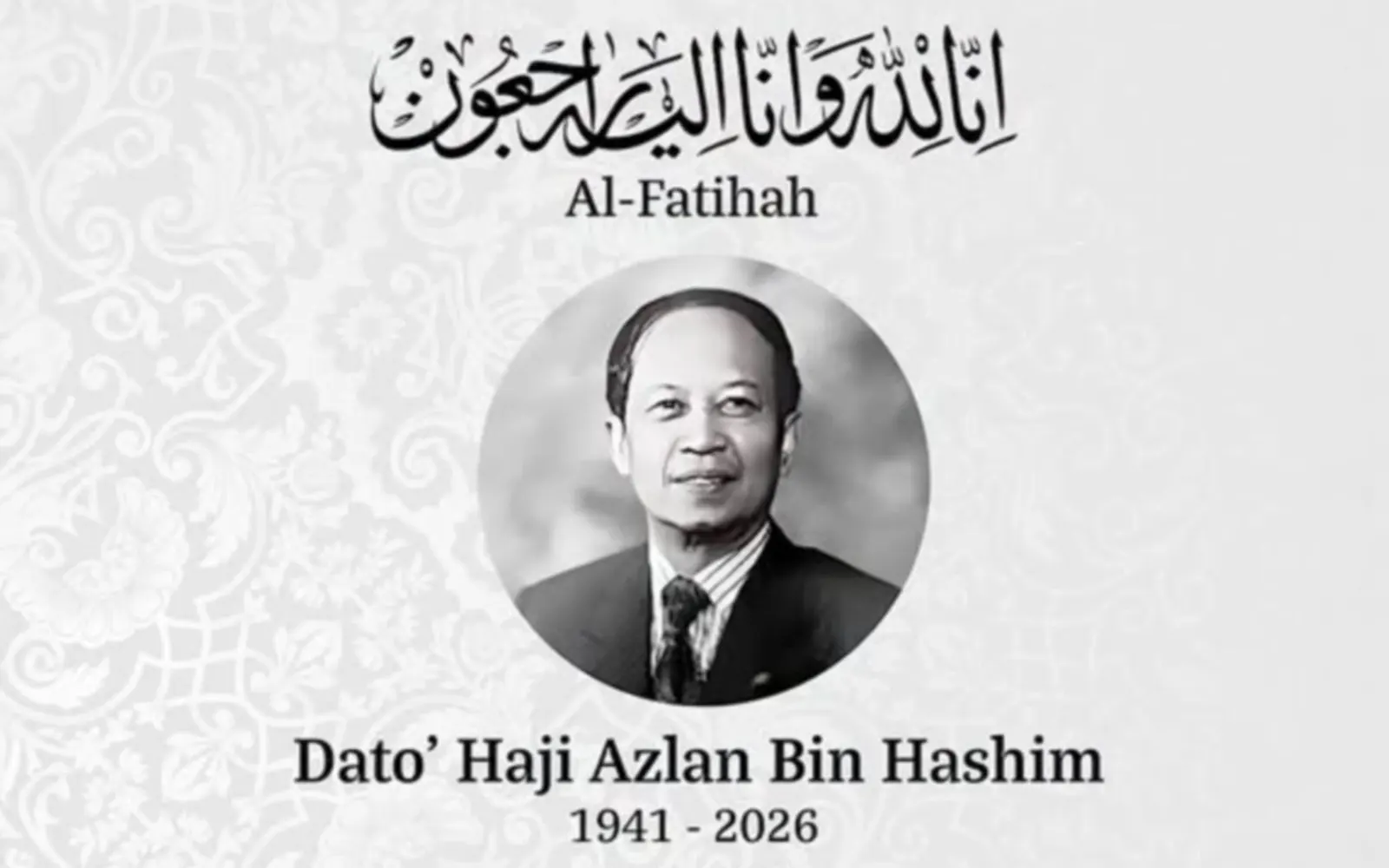 AmBank Group mourns the passing of Azlan Hashim