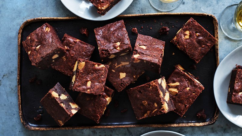Adam Liaw’s Caramilk brownies