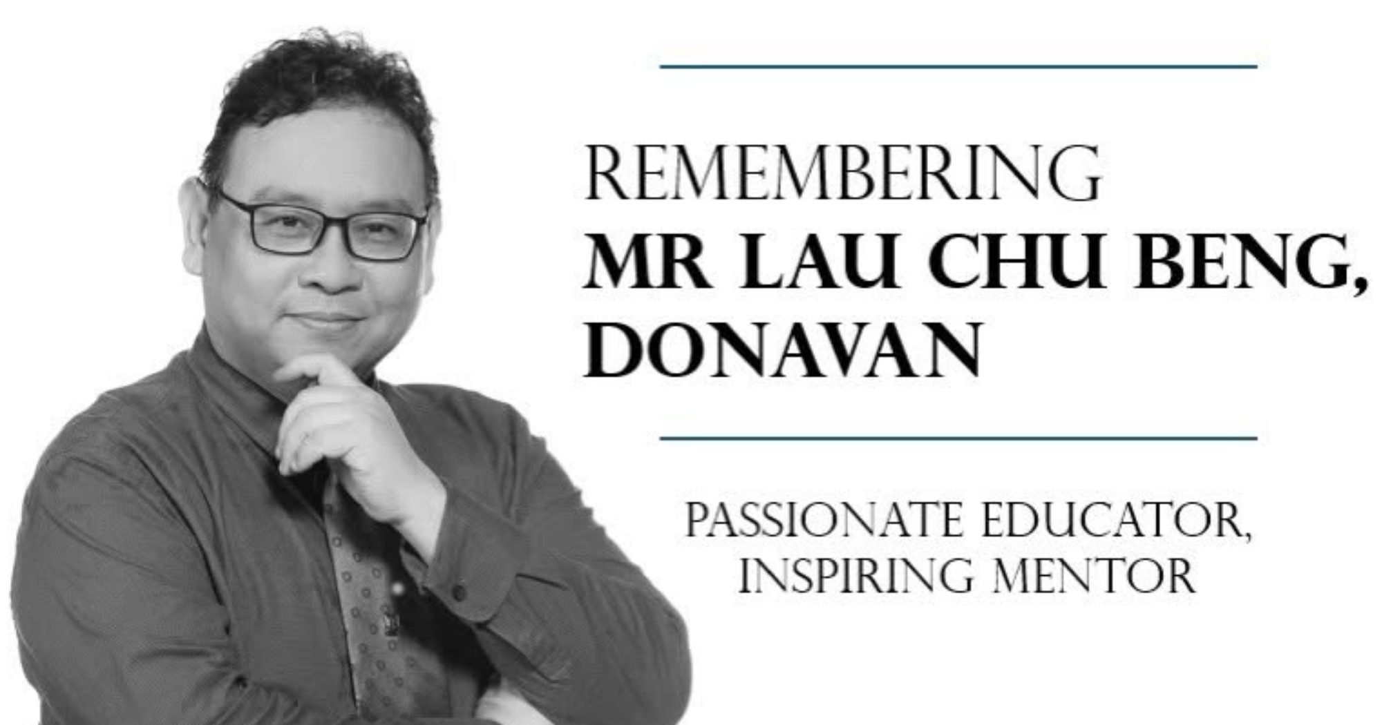 S'pore secondary school teacher dies at 55, never gave up on 'problem students' & touched lives of countless students