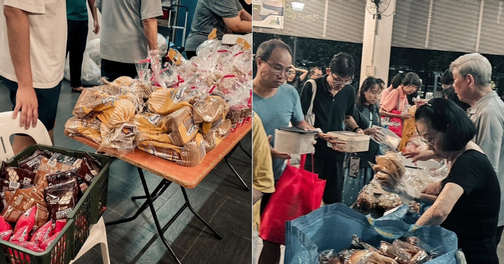 Rescued baked goods draw long queues at Fernvale