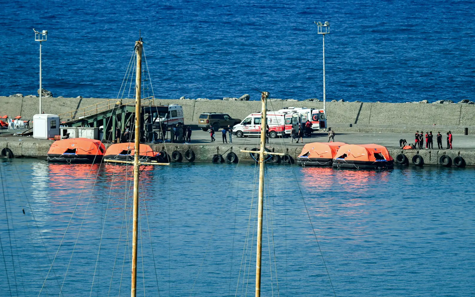 Rescuers hunt for missing after deadly Northern Cyprus ferry accident