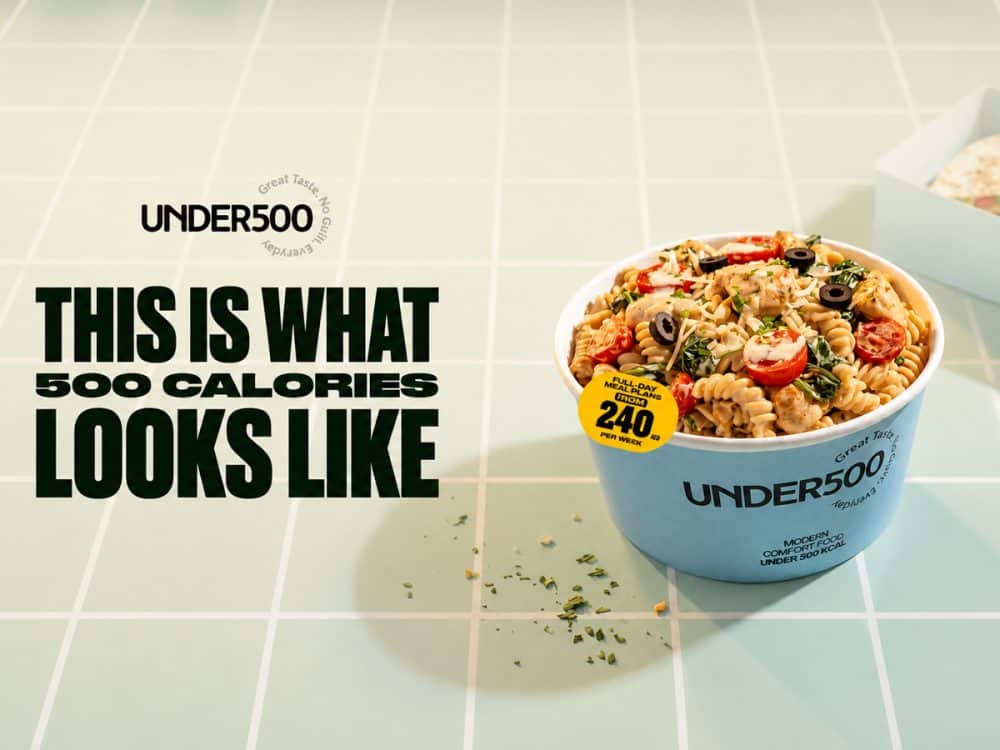 Under500 has launched a meal plan made from their best sellers