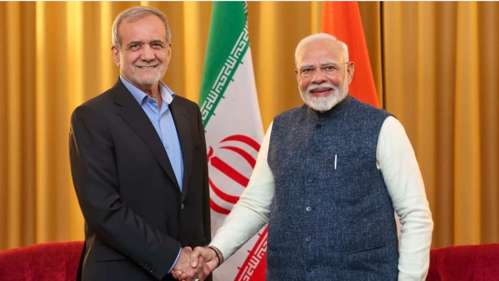 ‘Civilians must not be harmed’: PM Modi meets Iranian President Pezeshkian in Bishkek