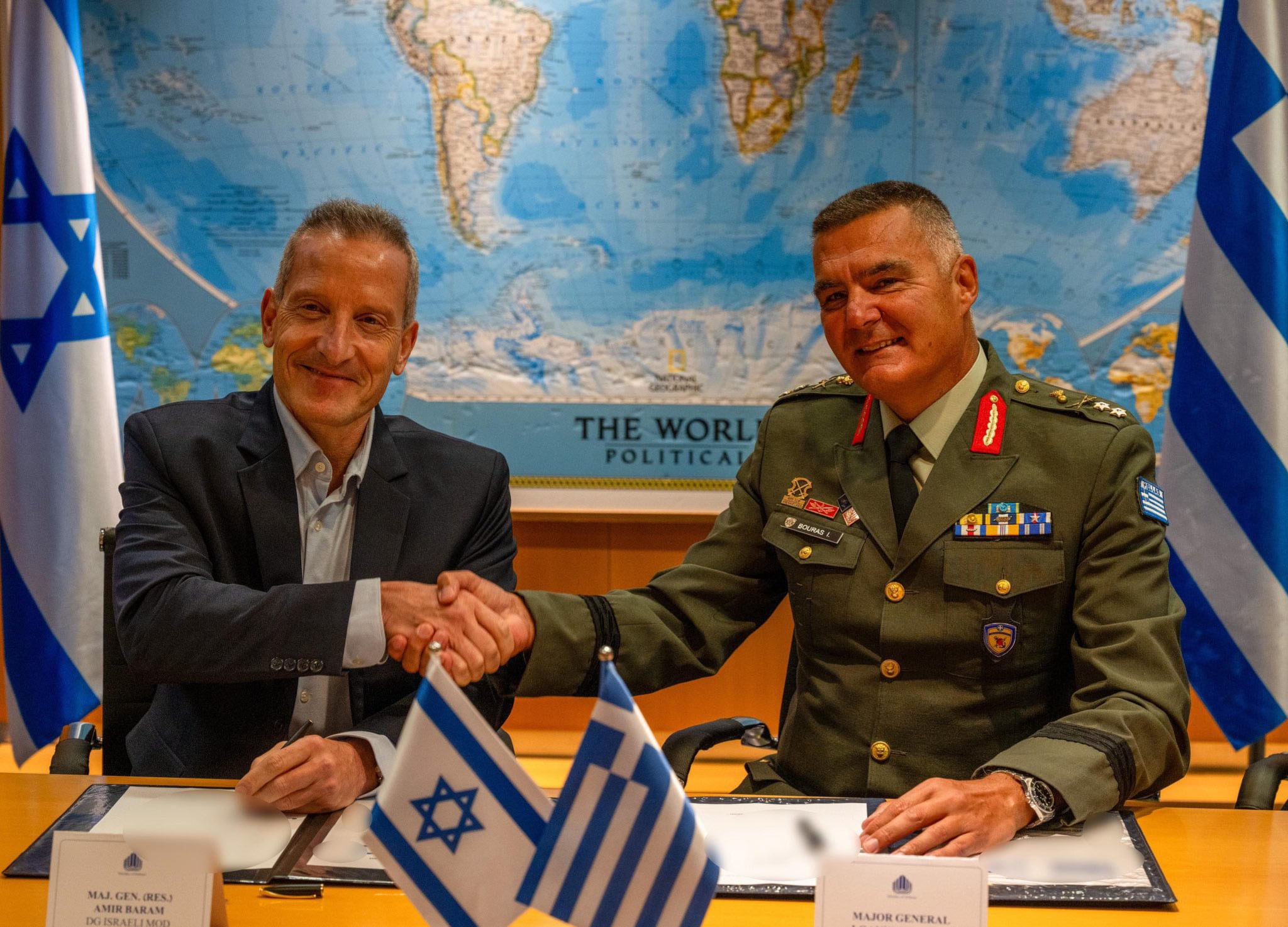Israel and Greece sign $3.4bn defence deal amid rising tension with Turkey