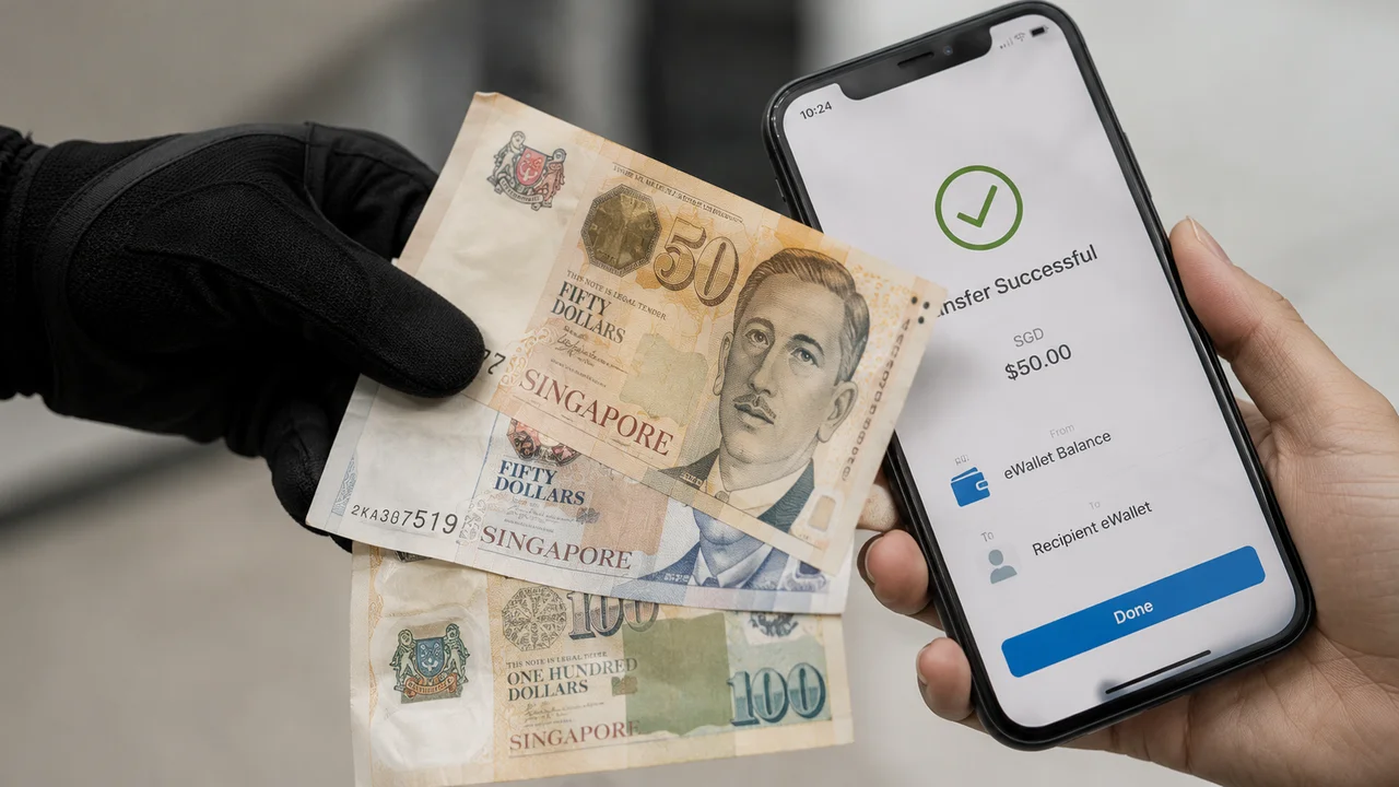 Nearly S$10,000 in scam proceeds laundered through e-wallets allegedly bought for S$50 each