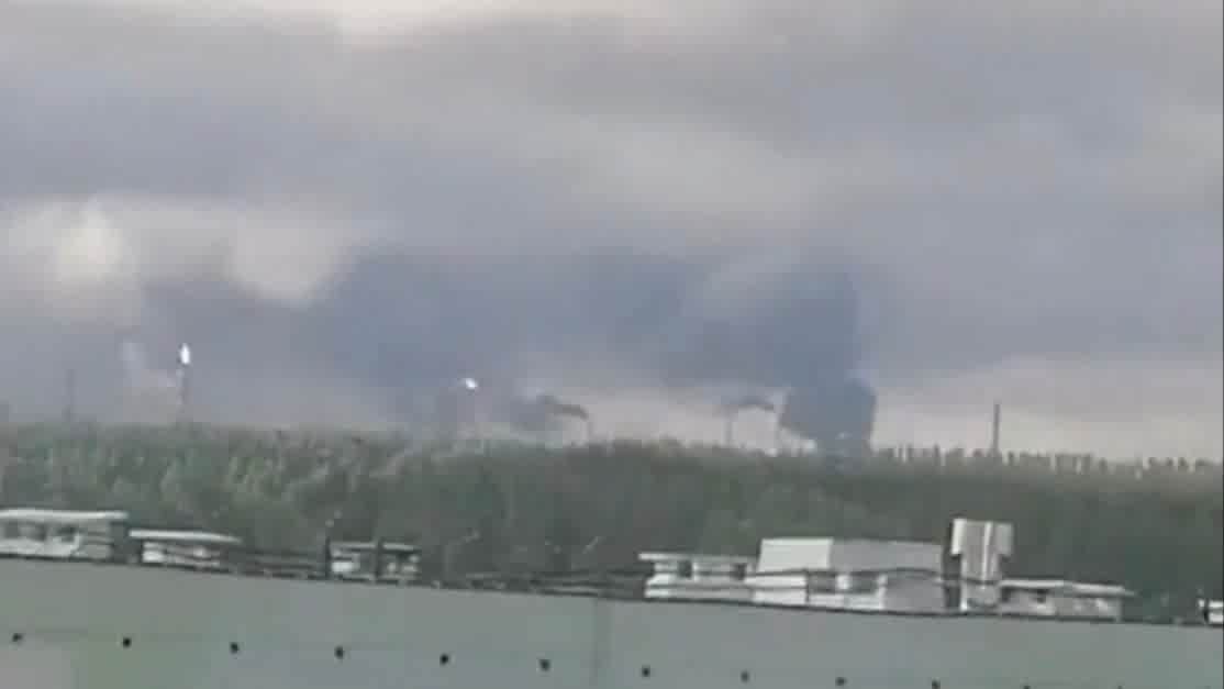 Ukrainian drone strike on oil-refining city in central Russia kills 13