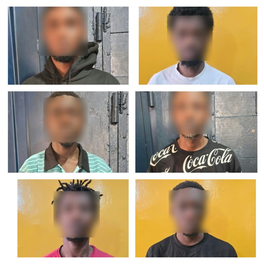 Police arrest six suspected notorious armed robbers in Kumasi