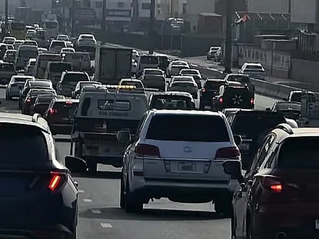 Dubai-Sharjah evening traffic update: Heavy delays hit major roads