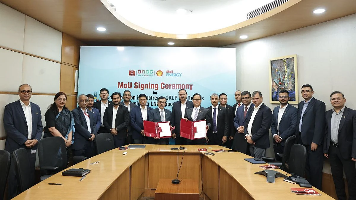 ONGC, Shell Energy India Sign MoU To Explore Deepwater Offshore Blocks And LNG Opportunities