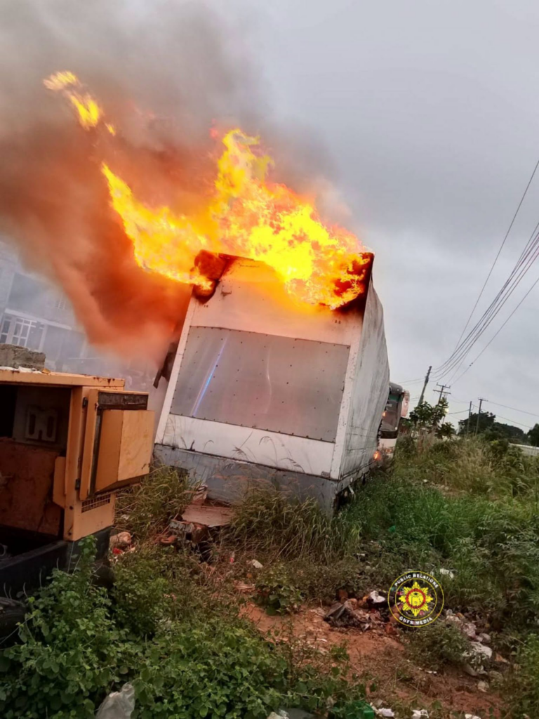 Fire destroys abandoned trailer at Ogbojo; two other outbreaks recorded