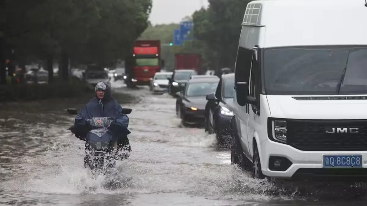 Over 1 million evacuated in China as Typhoon Dolphin causes mass disruption
