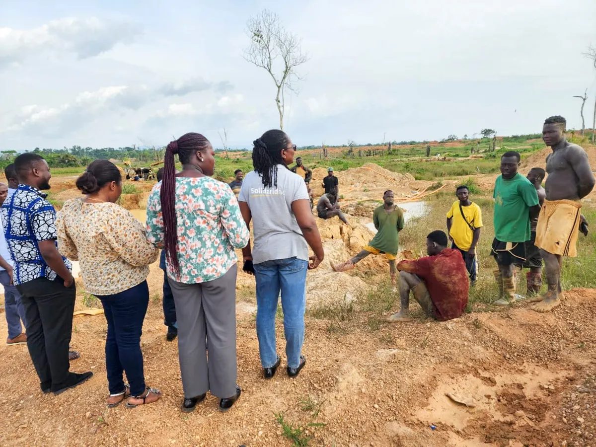Illegal mining lures Ghanaian children out of school and into hazardous work