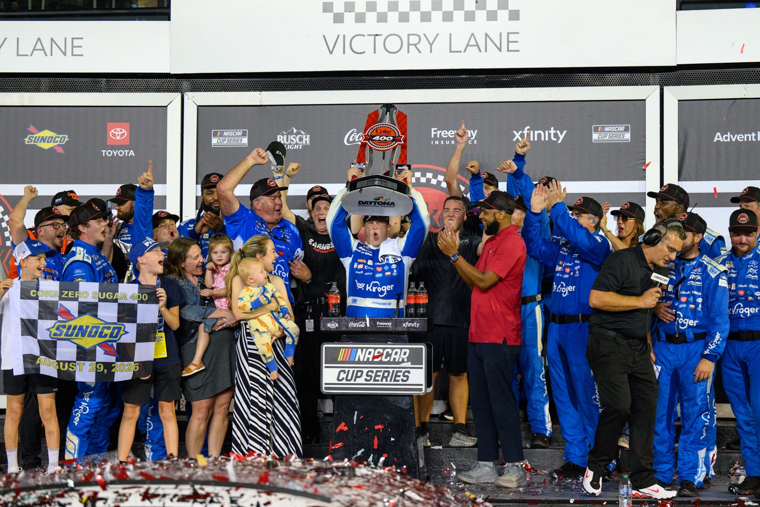 Ryan Preece crashes NASCAR Chase; Daytona delivers; an RV spot for Tom Cruise?