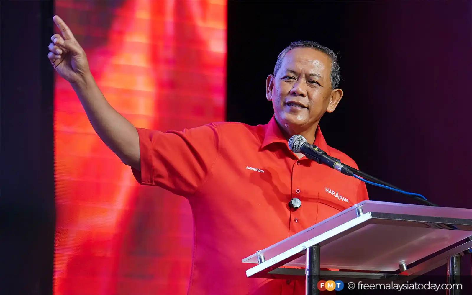 Saya telah berusaha sedaya upaya untuk rakyat, kata Aminuddin