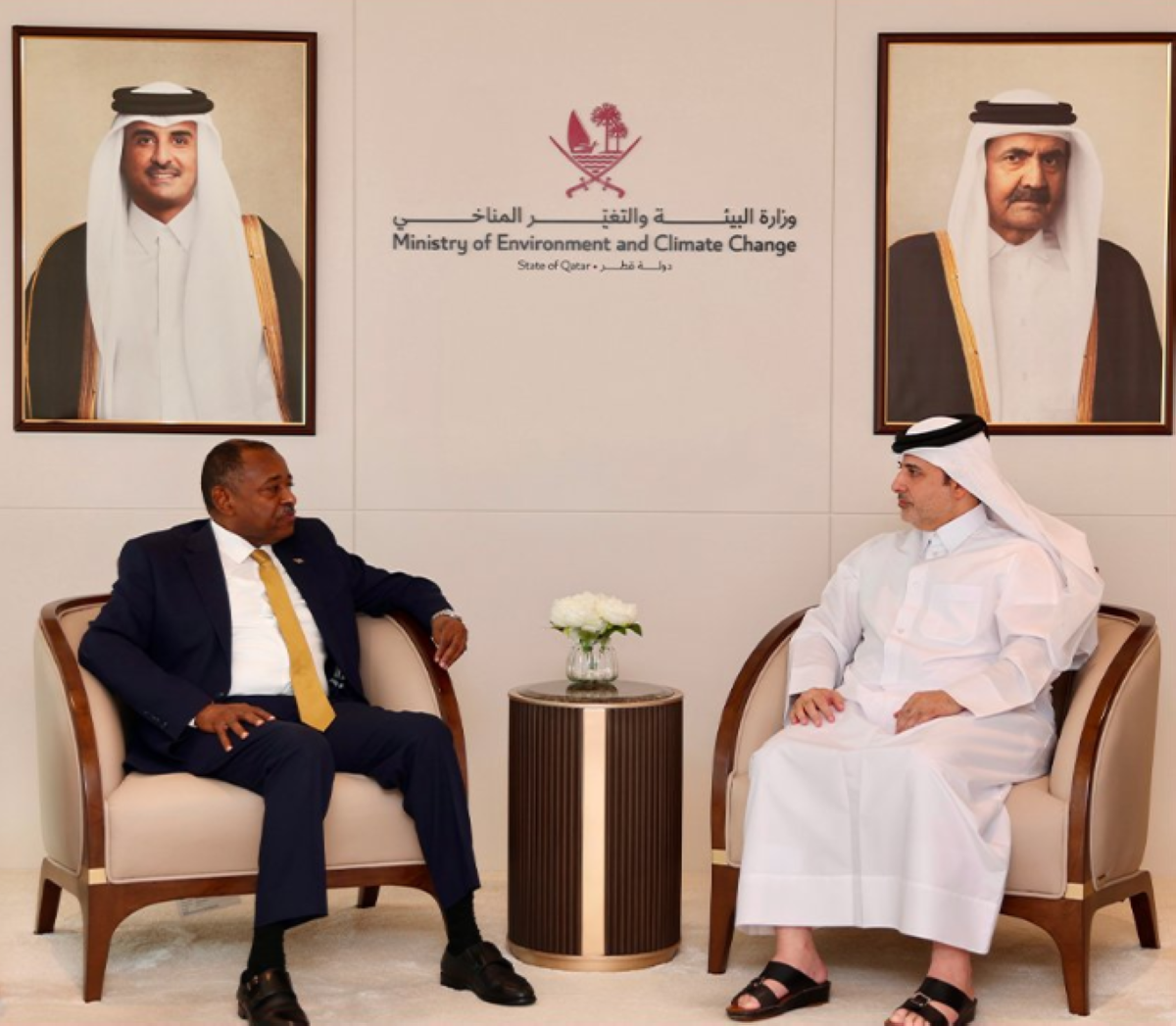 Minister of Environment, Climate Change meets Sudanese Ambassador