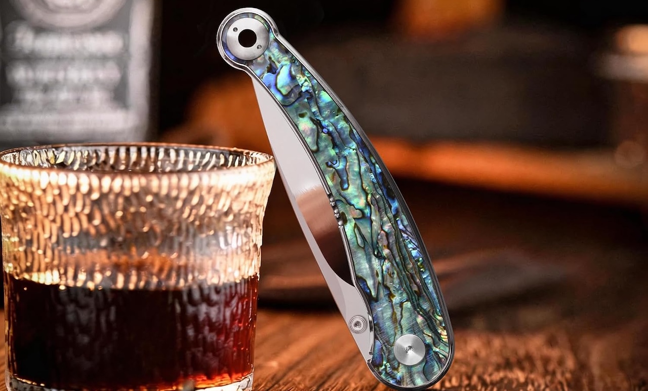 QSP Put Real Abalone and a Mirror Blade on a Sub-$100 Folder